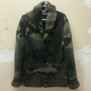 Ralph Lauren Denim & Supply Camo Cardigan